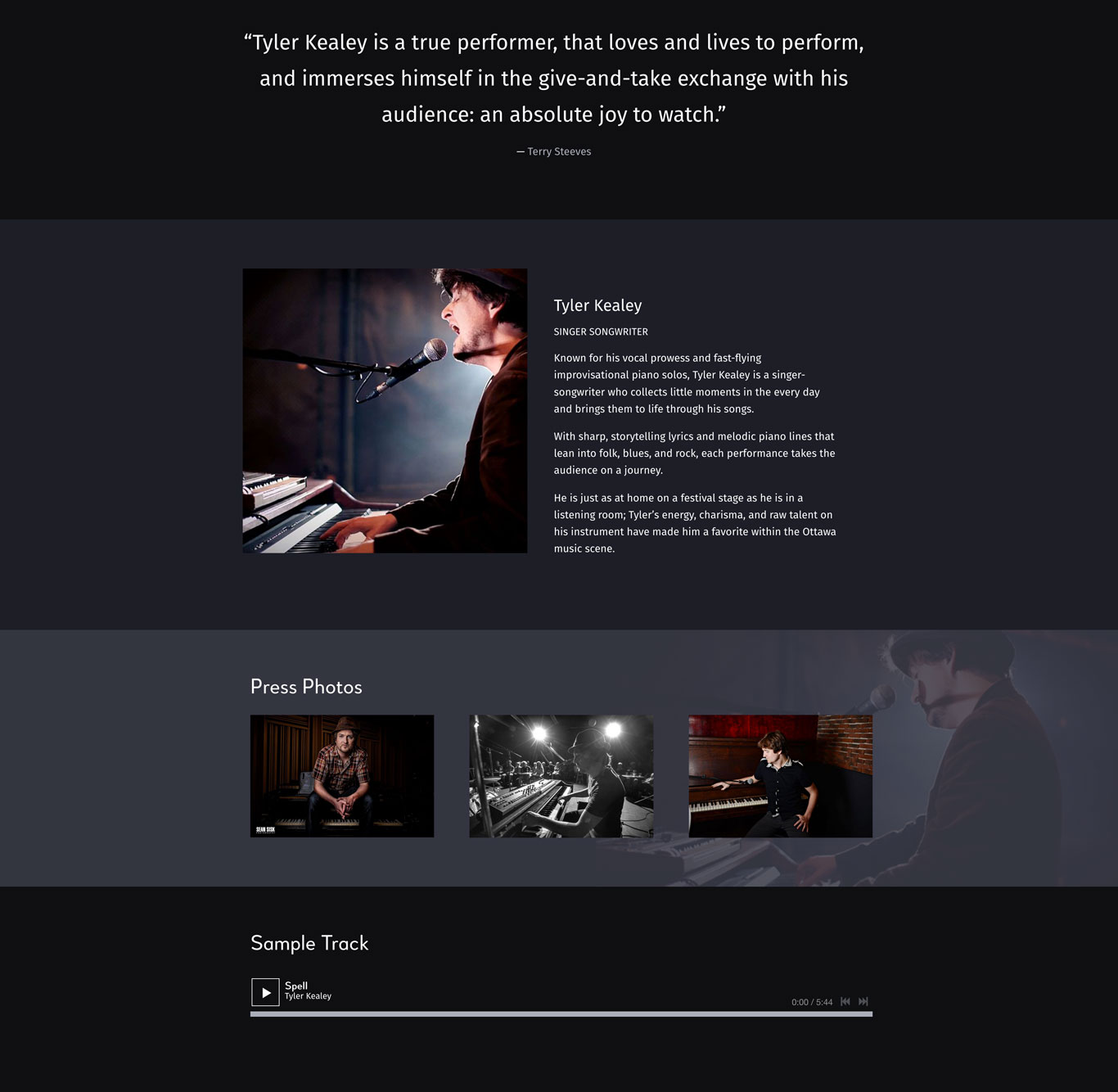 How to easily build an EPK using a template Bandzoogle Blog
