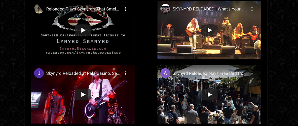 Bandzoogle Blog - How to design a great tribute band website - Media 