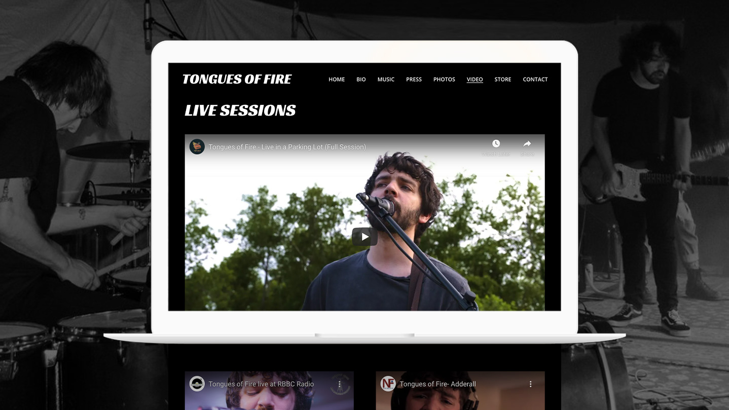 Bandzoogle Blog - 7 ways to use videos on your band website - Main