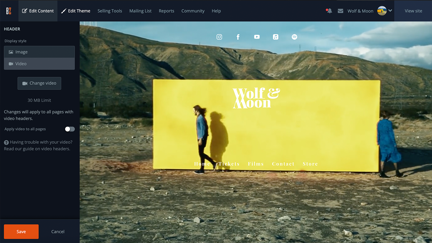 3 steps to make a great video header for your website